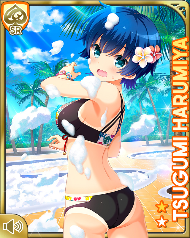 ガールフレンド(♪) 春宮つぐみ　サイン色紙 ガールフレンド(♪) 春宮つぐみ サイン色紙